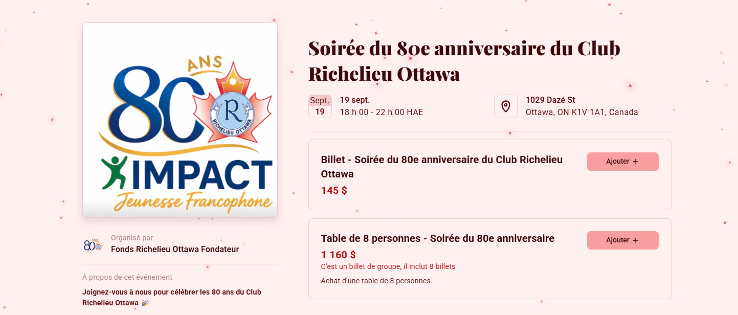 80ième anniversaire